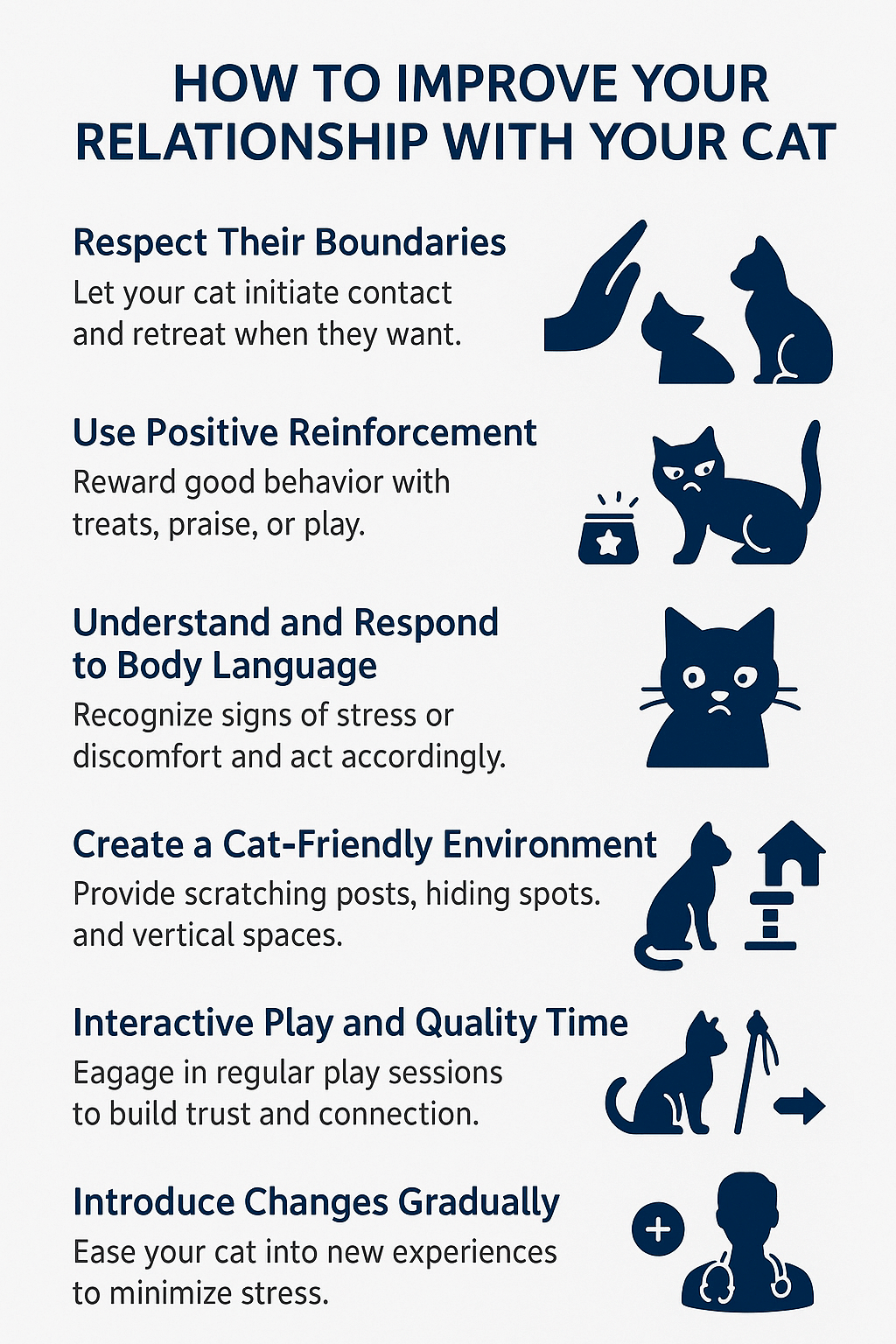 ways to improve your relationship with your cat